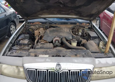 1998 Mercury Grand Marquis из США, поврежденный, VIN 2MEFM74W4WX606111